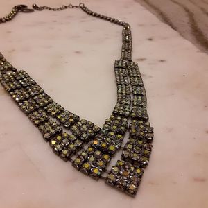 Rhinestone Retro necklace